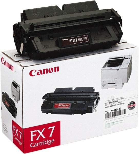 Canon - Black Toner Cartridge - Use with Canon Laser Printers - USA Tool & Supply