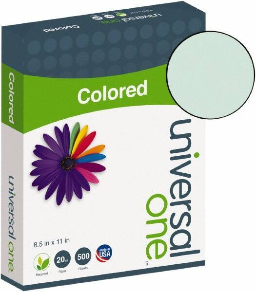 UNIVERSAL - Green Colored Copy Paper - Use with Laser Printers, Copiers, Plain Paper Fax Machines - USA Tool & Supply