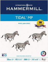 Hammermill - White Copy Paper - Use with Laser Printers, Copiers, Plain Paper Fax Machines - USA Tool & Supply