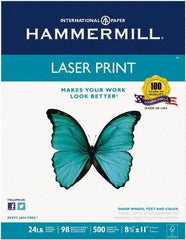 Hammermill - White Copy Paper - Use with Laser Printers, Copiers, Offset Presses, Spirit Duplicators - USA Tool & Supply