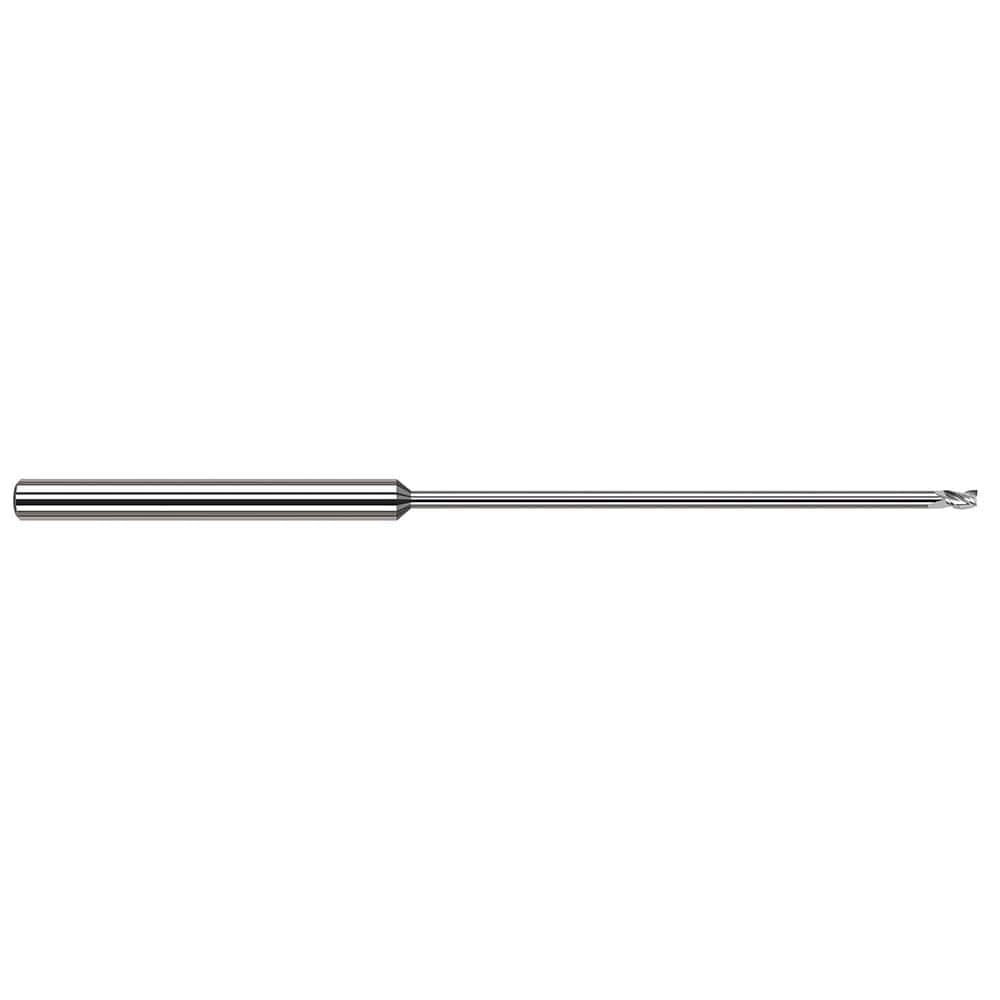 Harvey Tool - Square End Mills; Mill Diameter (Inch): 1/8 ; Mill Diameter (Decimal Inch): 0.1250 ; Length of Cut (Inch): 3/16 ; Length of Cut (Decimal Inch): 0.1870 ; Material: Solid Carbide ; Finish/Coating: Uncoated - Exact Industrial Supply