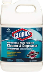 Clorox - 1 Gal Bottle Cleaner/Degreaser - Liquid, Citrus - USA Tool & Supply