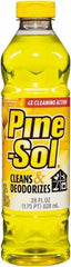 Pine-Sol - 28 oz Bottle All-Purpose Cleaner - Liquid, Lemon - USA Tool & Supply