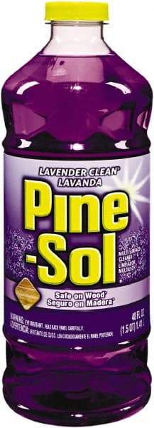 Pine-Sol - 48 oz Bottle All-Purpose Cleaner - Liquid, Lavender Clean - USA Tool & Supply