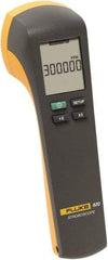 Fluke - 7-1/2 Inch Long x 2-1/4 Inch Wide, Stroboscope - 2.4 Inch Meter Thickness, 30 to 300,000 Flash per Minute - USA Tool & Supply