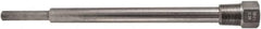 Winters - 13 Inch Overall Length, 3/4 Inch Thread, 304 Stainless Steel Thermowell - 10-1/2 Inch Insertion Length - USA Tool & Supply