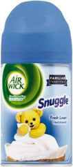 Air Wick - 6.17 oz Air Freshener Dispenser Refill - Linen, Compatible with Air Wick Freshmatic Dispensers - USA Tool & Supply