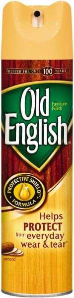 Old English - 12.5 Fluid Ounce Liquid Furniture Polish - Almond Scent, Aerosol - USA Tool & Supply