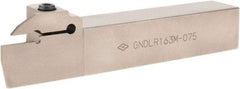 Sumitomo - GND, External, Right Hand, Indexable Grooving Tool Holder - GCMN, GCML, GCMR Insert Compatibility, 1" Shank Height, 1" Shank Width, 6" OAL - USA Tool & Supply