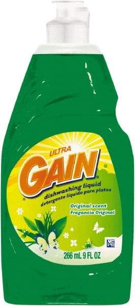 Gain - 9 oz Bottle Manual Dishwashing Liquid - Original Scent - USA Tool & Supply