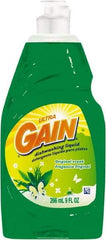 Gain - 9 oz Bottle Manual Dishwashing Liquid - Original Scent - USA Tool & Supply