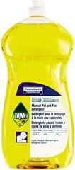 Dawn - 38 oz Bottle Manual Dishwashing Liquid - Lemon Scented - USA Tool & Supply