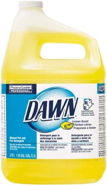 Dawn - 1 Gal Bottle Manual Dishwashing Liquid - Lemon Scented - USA Tool & Supply