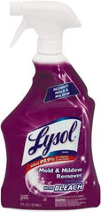 Lysol - 1 qt Spray Bottle Liquid Bathroom Cleaner - Unscented Scent, Disinfectant, Mold & Mildew Cleaner - USA Tool & Supply