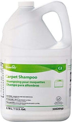 Diversey - 1 Gal Bottle Carpet Shampoo - Floral Scent - USA Tool & Supply