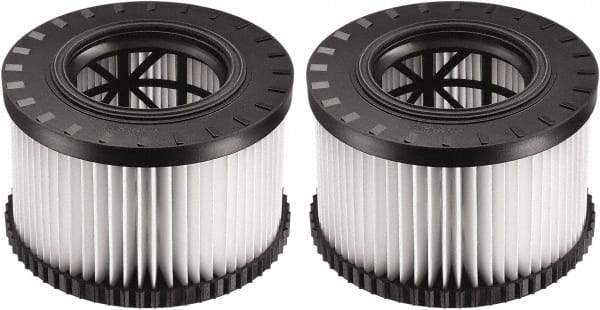 DeWALT - Vacuum Cleaner Cartridge HEPA Filter - Use for Dust, For Use with DWV010 & DWV012 - USA Tool & Supply