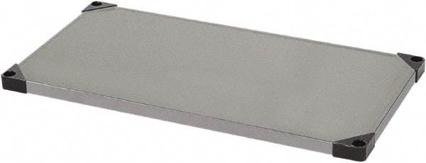 Quantum Storage - 1 Shelf Wire Shelving Unit - 48" Wide x 21" Deep x 2" High, - USA Tool & Supply