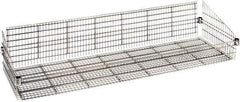 Quantum Storage - Wire Basket Unit - 60" Wide x 18" Deep x 10" High, - USA Tool & Supply