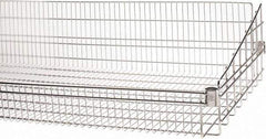 Quantum Storage - Wire Basket Unit - 60" Wide x 24" Deep x 10" High, - USA Tool & Supply