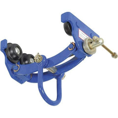 Vestil - 2 Ton Capacity Quick Install Manual Trolley - 3" to 5" Flange Width - USA Tool & Supply