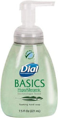 Dial - 7.5 oz Pump Bottle Foam Soap - Light Green, Fresh Fragrance Scent - USA Tool & Supply