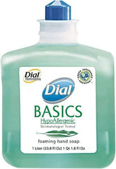 Dial - 1 L Dispenser Refill Foam Soap - Green, Honeysuckle Scent - USA Tool & Supply