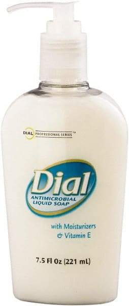 Dial - 7.5 oz Pump Bottle Liquid Soap - Pleasant Fragrance Scent - USA Tool & Supply