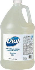 Dial - 1 Gal Bottle Liquid Soap - Clear, Light Floral Scent - USA Tool & Supply