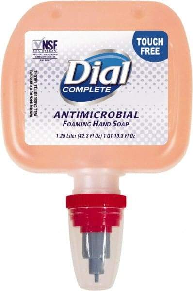 Dial - 1.25 L Dispenser Refill Foam Soap - Pink, Original Scent - USA Tool & Supply