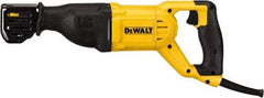 DeWALT - 2,900 Strokes per Minute, 1-1/8 Inch Stroke Length, Electric Reciprocating Saw - 120 Volts, 12 Amps - USA Tool & Supply