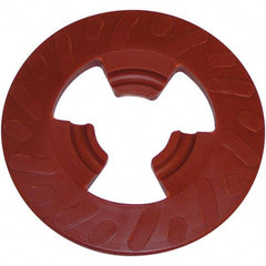 3M - 4" Max Diam, Abrasive Disc Face Plate - 5/8-11 Male - USA Tool & Supply