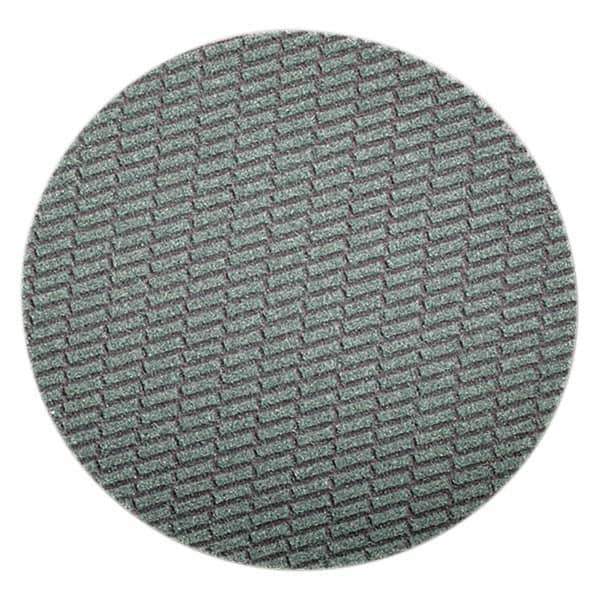 3M - 5" Diam, 300 Grit Trizact Aluminum Oxide Adhesive PSA Disc - Extra Fine Grade, Green, Cloth Backing, Flexible, Use with Random Orbital Sanders - USA Tool & Supply