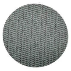 3M - 5" Diam, 300 Grit Trizact Aluminum Oxide Adhesive PSA Disc - Extra Fine Grade, Green, Cloth Backing, Flexible, Use with Random Orbital Sanders - USA Tool & Supply