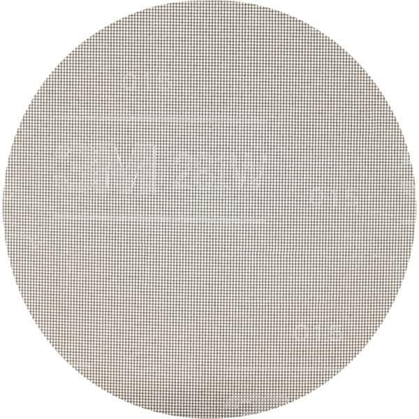 3M - 8" Diam, 1,000 Grit Aluminum Oxide Adhesive PSA Disc - Super Fine Grade, Black, Cloth Backing, Flexible, Use with Random Orbital Sanders - USA Tool & Supply