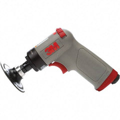 3M - 1 to 4" Disc, 15,000 RPM, Pneumatic Handheld Disc Sander - 22 CFM, 1/4 NPT Inlet, 0.45 hp - USA Tool & Supply