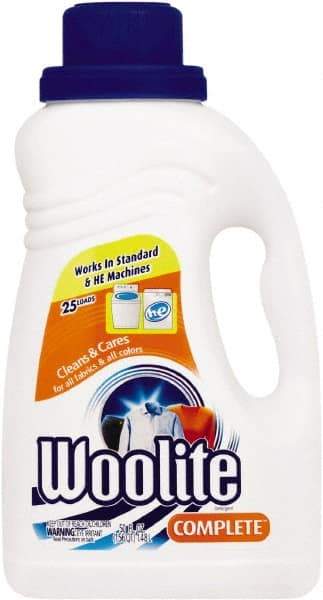 Woolite - 50 oz Liquid Laundry Detergent - Liquid - USA Tool & Supply