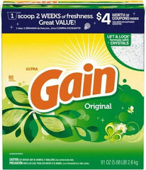 Gain - 91 oz Powder Laundry Detergent - Powder - USA Tool & Supply