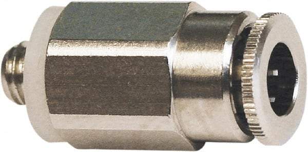 Tool-Flo - 1/8" ID x 1/8" OD, Coolant Fitting for Indexable Clamping Units - Series 9HCP. - USA Tool & Supply