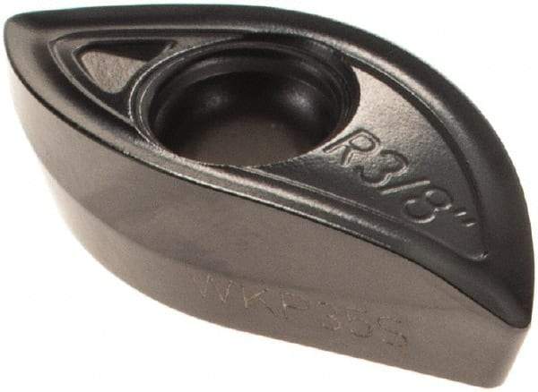 Walter - XDMT16T3095 F55 Grade WKP35S Carbide Milling Insert - TiCN/Al2O3/TiCN Finish, 0.1563" Thick - USA Tool & Supply