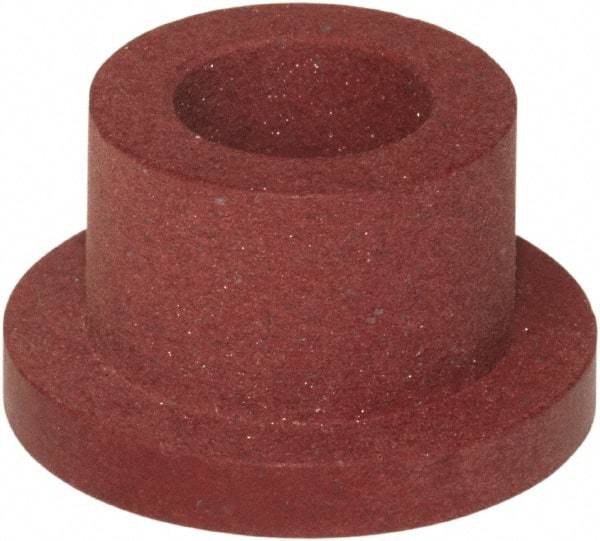 TriStar - 1/2" Inside x 3/4" Outside Diam, Rulon LR Flanged Bearing - 1" Flange Outside Diam, 1/8" Flange Thickness, 3/4" OAL - USA Tool & Supply