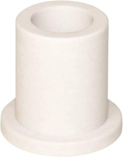 TriStar - 1-1/4" Inside x 1-1/2" Outside Diam, Rulon 641 Flanged Bearing - 1-3/4" Flange Outside Diam, 1/8" Flange Thickness, 2" OAL - USA Tool & Supply