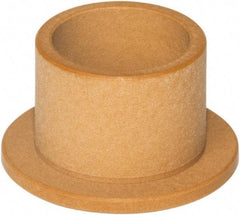 TriStar - 3/4" Inside x 1" Outside Diam, Rulon J Flanged Bearing - 1-1/4" Flange Outside Diam, 1/8" Flange Thickness, 1" OAL - USA Tool & Supply