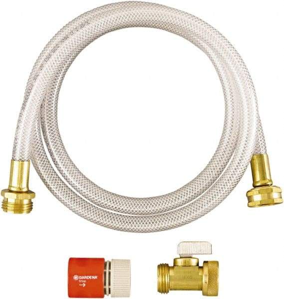 Diversey - 5/8" Hose Bibb Inlet, 5/8" Hose Bibb Outlet, Water Hook-Up Kit - Use with RTD Dispensing Systems - USA Tool & Supply