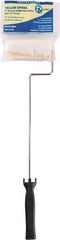 Premier Paint Roller - 19" Long, 3/8" Nap, Mini Roller & Frame Combo - 4" Wide, Plastic Frame, Includes Roller Cover & Frame - USA Tool & Supply
