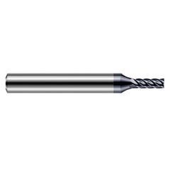 End Mills for Hardened Steels - 0.1875″ (3/16″) Cutter Diameter × 0.5620″ (9/16″) Length of Cut Carbide Square End Mill for Hard Milling, 5 Flutes, AlTiN Nano Coated - Exact Industrial Supply