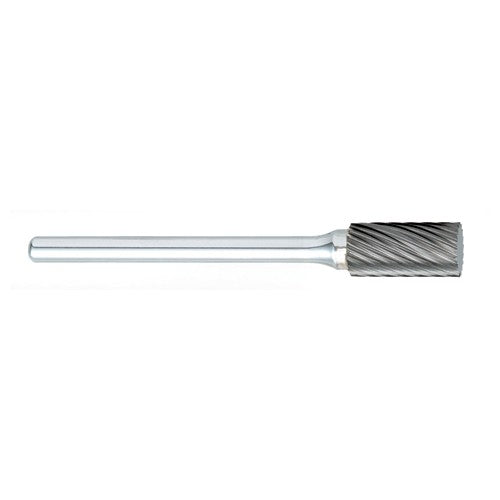 ‎SD-51 -6mm x LOC × 3mm Shank × 38mm OAL Flat Carbide Medium Right Hand Spiral Burr - USA Tool & Supply