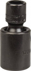 Proto - 3/8" Drive 10mm Standard Universal Impact Socket - 6 Points, 2" OAL - USA Tool & Supply