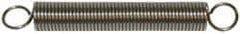 Gardner Spring - 0.312" OD, 4.91 Lb Max Load, 5" Max Ext Len, 0.0348" Wire Diam Spring - 1.58 Lb/In Rating - USA Tool & Supply