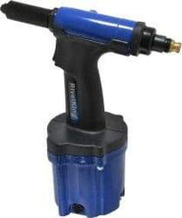 RivetKing - Up to 3/16" Capacity, Air Riveting Hammer - 5/8" Long Stroke, 1/4" Inlet - USA Tool & Supply