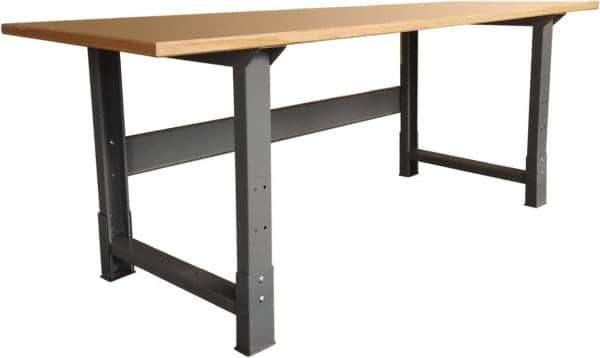 Value Collection - Industrial Work Bench - 4,000 Lb Capacity, Shop Top, Gray, 36" Wide x 34-3/4" High x 72" Long - USA Tool & Supply